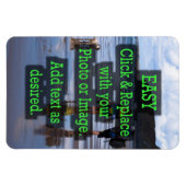 Einfaches Klicken, um Ihre eigene Vertikale zu ers Magnet (Horizontal)