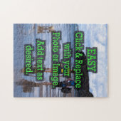 Einfaches Klicken, um Ihre eigene Vertikale zu ers Puzzle (Horizontal)