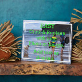 Einfaches Klicken, um Ihre eigene weiße Linie zu e Fotoplatte (Seite)