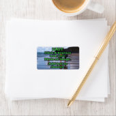 Einfaches Klicken und Ersetzen von Bildern, um Ihr Adressaufkleber (Insitu)