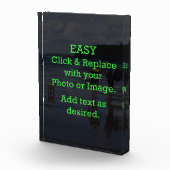 Einfaches Klicken und Ersetzen von Bildern, um Ihr Fotoblock (Rechts)