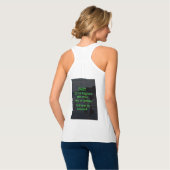 Einfaches Klicken und Ersetzen von Bildern, um Ihr Tank Top (Rückseite Vollansicht)