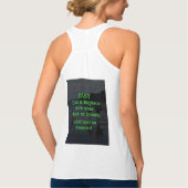 Einfaches Klicken und Ersetzen von Bildern, um Ihr Tank Top (Rückseite)