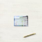 Einfaches Klicken und Ersetzen von Fotos, um Ihr e Post-it Klebezettel (Auf Schreibtisch)