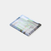 Einfaches Klicken und Ersetzen von Fotos, um Ihr e Post-it Klebezettel (angewinkelt)