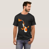 Einfaches Koi-Design T-Shirt (Vorne ganz)