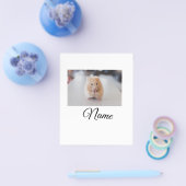 Einfaches Kolorful tier add name foto custom throw Flyer (Einzeln)