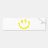 Einfaches Lächeln Autoaufkleber (Vorne)