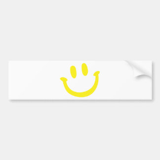 Einfaches Lächeln Autoaufkleber