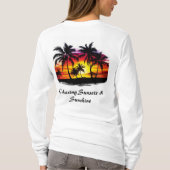 Einfaches Langarm T-Shirt (Rückseite)