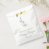 Einfaches Lavendel-Samenpaket Begräbnis  Geschenktütchen (Versiegelt)