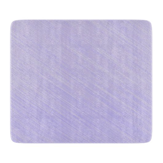 Einfaches Lavendelglas Schneidebrett (Vorderseite)