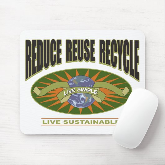 Einfaches lebhaftlebhaftnachhaltiges mousepad (Mit Mouse)