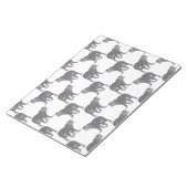 Einfaches Leopard-Tiermuster Notizblock (angewinkelt)