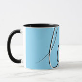 Einfaches Liebesdesign-Tasse Tasse (Links)