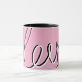 Einfaches Liebesdesign-Tasse Tasse (Zentrum)