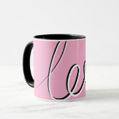 Einfaches Liebesdesign-Tasse Tasse (Vorderseite Links)