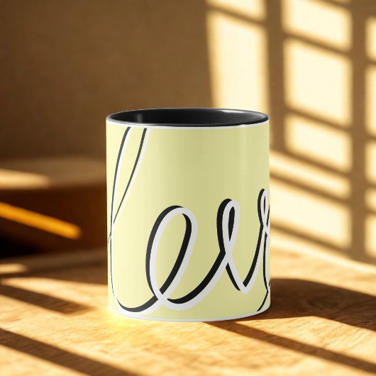 Einfaches Liebesdesign-Tasse Tasse