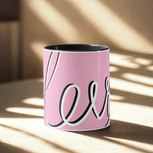 Einfaches Liebesdesign-Tasse Tasse
