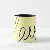 Einfaches Liebesdesign-Tasse Tasse (Zentrum)