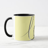 Einfaches Liebesdesign-Tasse Tasse (Links)