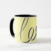 Einfaches Liebesdesign-Tasse Tasse (Vorderseite Links)