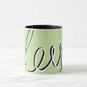 Einfaches Liebesdesign-Tasse Tasse (Zentrum)