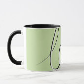 Einfaches Liebesdesign-Tasse Tasse (Links)