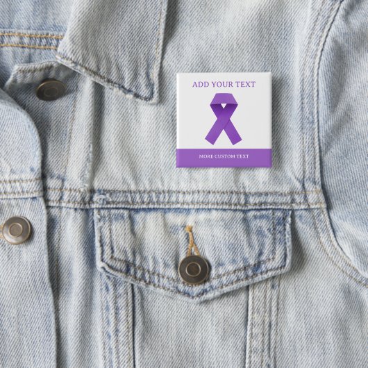 Einfaches Lila Multifunktionswissen Button (Beispiel)