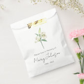 Einfaches Lilien-Samenpaket Begräbnis Geschenktütchen (Versiegelt)