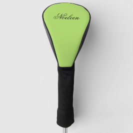 Einfaches Limoner individuelle Name Golf Headcover