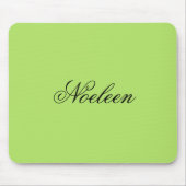Einfaches Limoner individuelle Name Mousepad (Vorne)