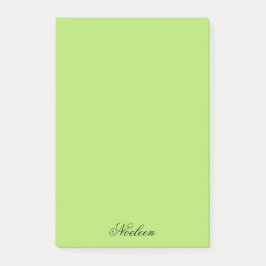 Einfaches Limoner individuelle Name Post-it Klebezettel