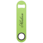 Einfaches Limoner individuelle Name Speed Flaschenöffner (Vorderseite)