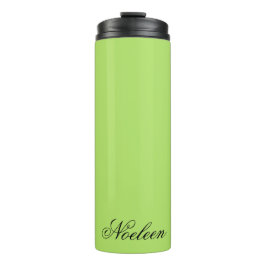 Einfaches Limoner individuelle Name Thermosbecher