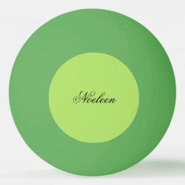 Einfaches Limoner individuelle Name Tischtennisball