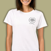 Einfaches Logo-berufliche T-Shirt