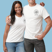 Einfaches Logo-berufliche T-Shirt