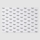 Einfaches Logo-Branding Seidenpapier (Vorderseite)