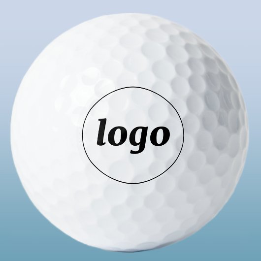 Einfaches Logo-Circle-Geschäft Golfball