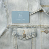 Einfaches Logo für kundenspezifische Werbeaktionen Namensschild (Beispiel)