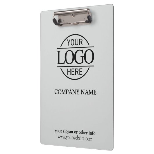 Einfaches Logo für Unternehmen mit benutzerdefinie Klemmbrett (Links)