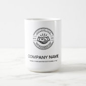 Einfaches Logo für Werbeaktionen Kaffeetasse (Mittel)