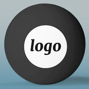 Einfaches Logo-Geschäftsförderungs-Branding Tischtennisball