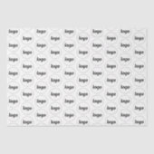 Einfaches Logo-Geschäftsmodell Seidenpapier (Vorderseite)