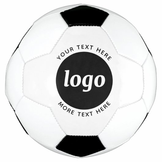Einfaches Logo mit Text Geschäft Fußball (Vorderseite)
