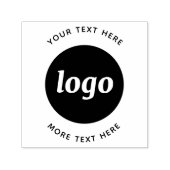 Einfaches Logo mit Text Geschäft Permastempel (Design)