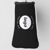 Einfaches Logo mit Text Geschäftswerbung Golf Headcover (Rotieren 90)