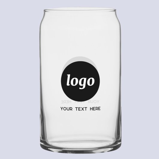 Einfaches Logo mit Text Promotionsgeschäft Dosenglas