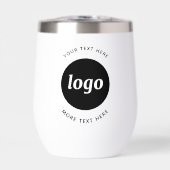 Einfaches Logo mit Textwerbung (Vorderseite)